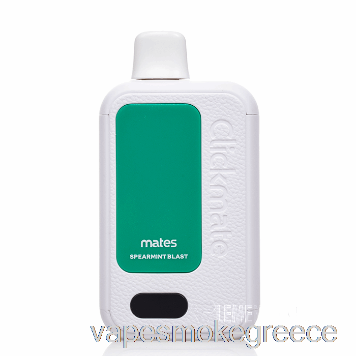 Vape Greece 7 Daze Clickmate 15000 κιτ μιας χρήσης Spearmint Blast